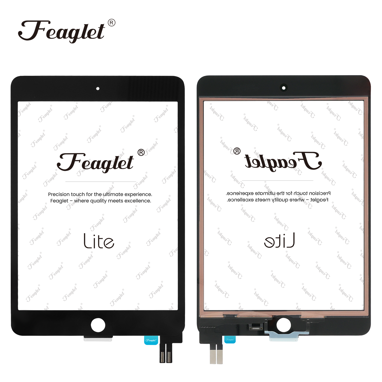 For iPad Touch Panel- MINI 4 Lite Version Material Silver